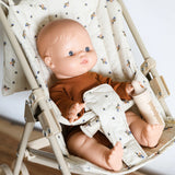 Lino European Boy Baby Doll with Blue Eyes  Minikane   