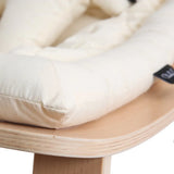 LEVO Baby Rocker in Beech - Organic Milk Seat, Modern Baby Rocker  Charlie Crane   