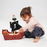 Fishbones Pirate Ship Toy Mentari