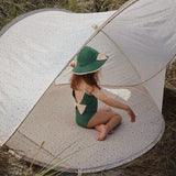 Mini Beach Tent Pop Up UV50+ - Multi Hearts Konges Sløjd
