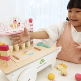 Ice Cream Toy Cart Tender Leaf Toys