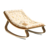 LEVO Baby Rocker in Walnut - Mimosa Seat, Modern Baby Rocker  Charlie Crane   