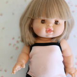 Zoe European Girl Baby Doll with Light Brown Eyes and Gorgeous Blonde Hair  Minikane   