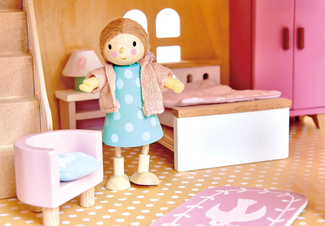 Doll House Bedroom Furniture Tender Leaf Toys