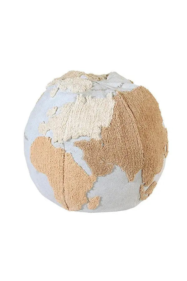 Pouf World Map Lorena Canals