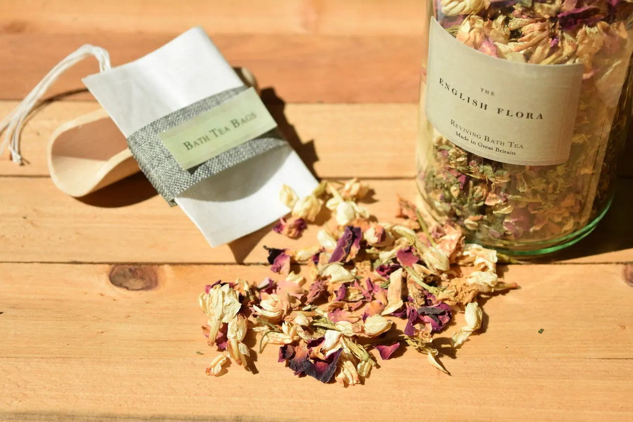 Convenient Teabags of Reviving Bath Tea, Experience Ultimate Relaxation  Earth and Nest   