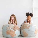 Pouf World Map Lorena Canals