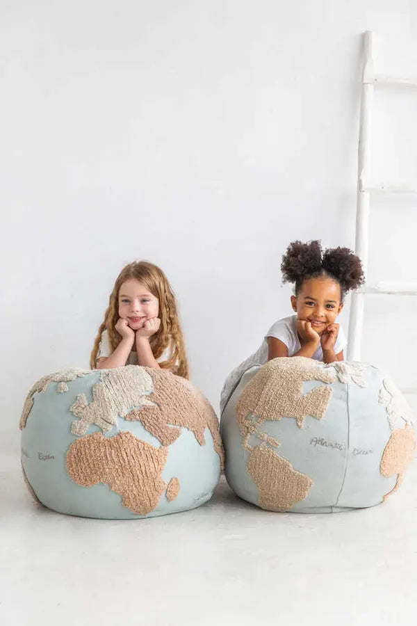 Pouf World Map Lorena Canals