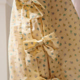 Pacey Bow Dress - Bloomie Butter