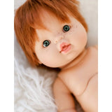 Raphael Boy Baby Doll with Enchanting Green Eyes  Minikane   