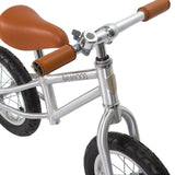 Kid's First Go Balance Bike - Special Edition Chrome Bicycles Banwood   