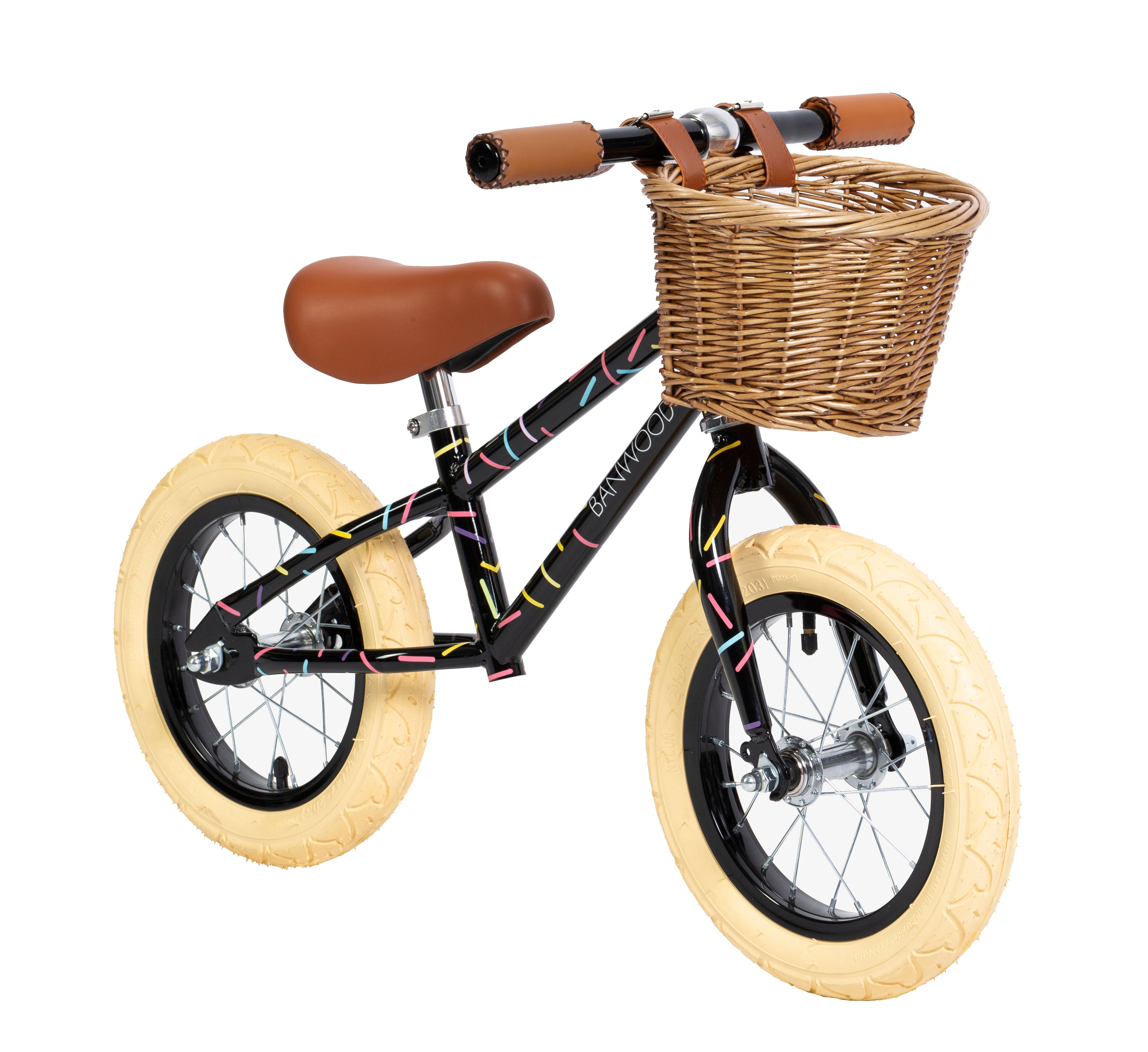 BALANCE BIKE VINTAGE BANWOOD X MAREST - ALLEGRA BLACK Bicycle Banwood   