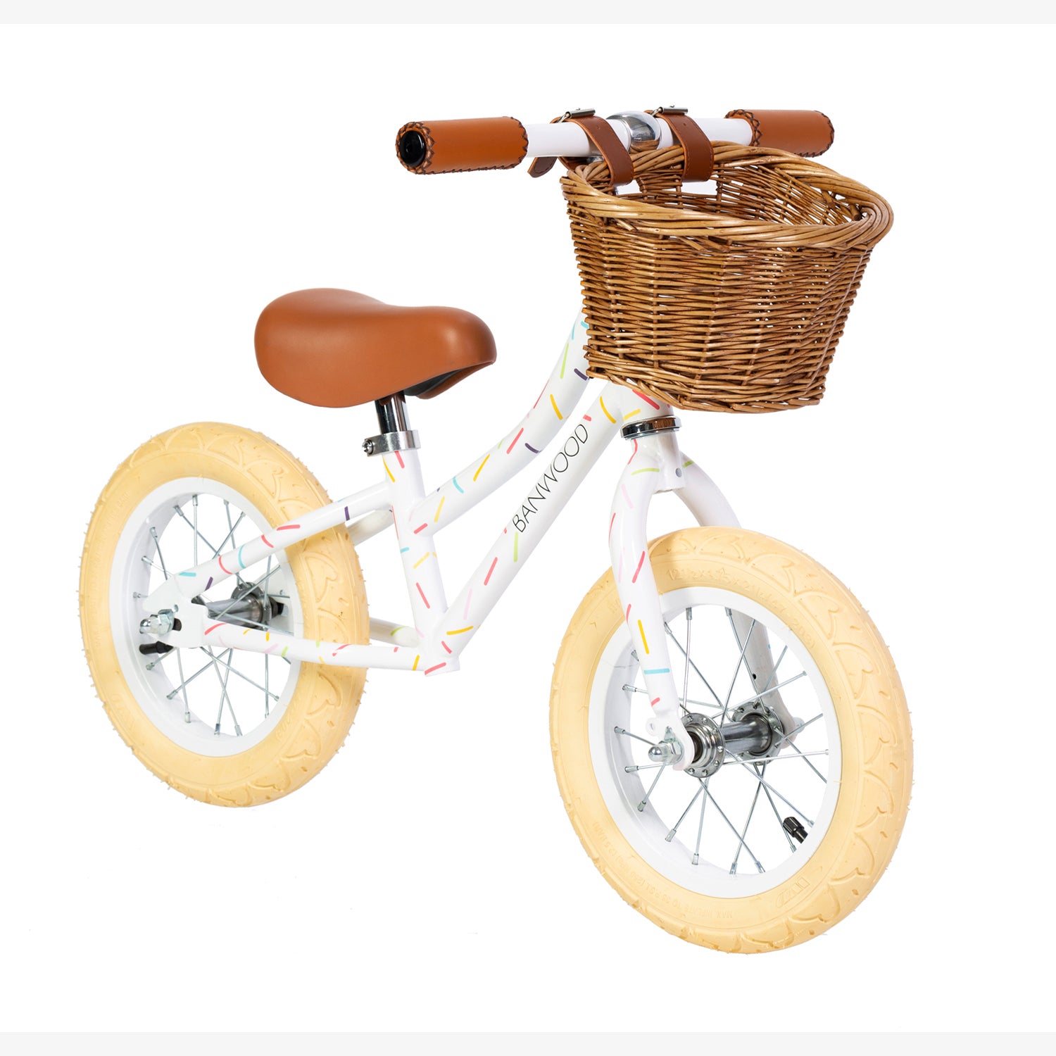 BALANCE BIKE VINTAGE BANWOOD X MAREST - ALLEGRA WHITE Bicycles Banwood   