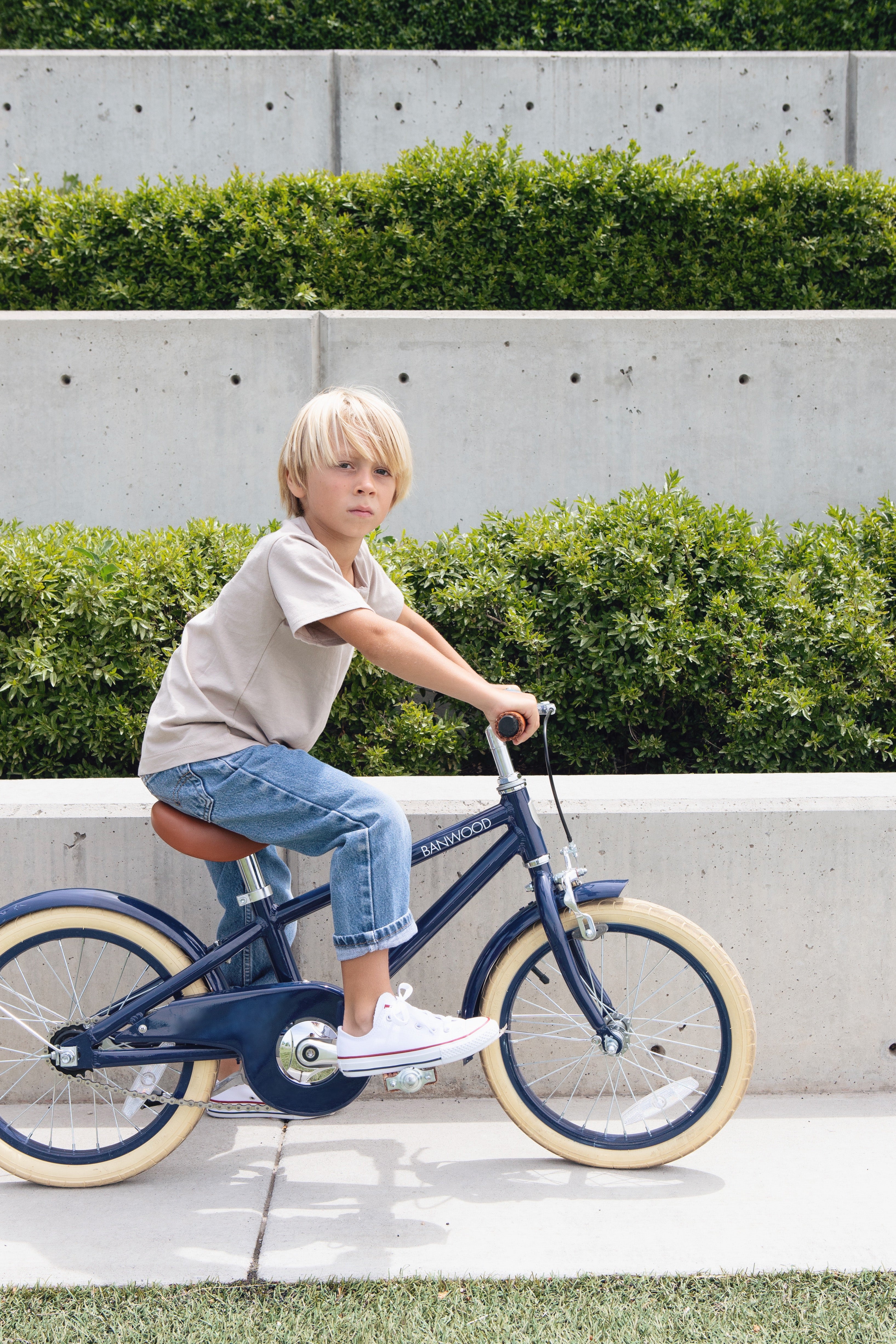 CLASSIC BIKE VINTAGE BANWOOD -NAVY  BLUE Bicycles Banwood   