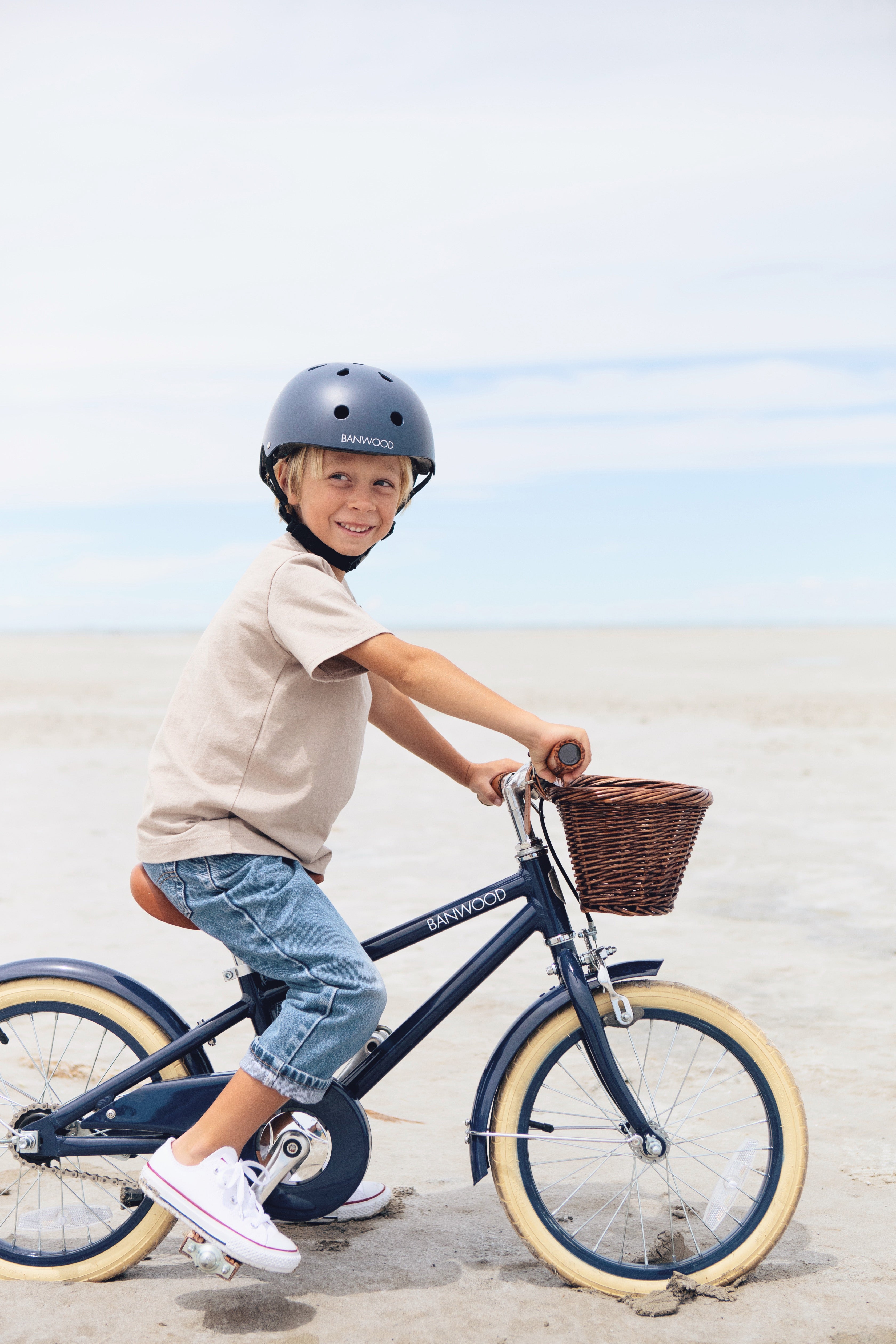 CLASSIC BIKE VINTAGE BANWOOD -NAVY  BLUE Bicycles Banwood   