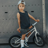 Kid's First Go Balance Bike - Special Edition Chrome Bicycles Banwood   