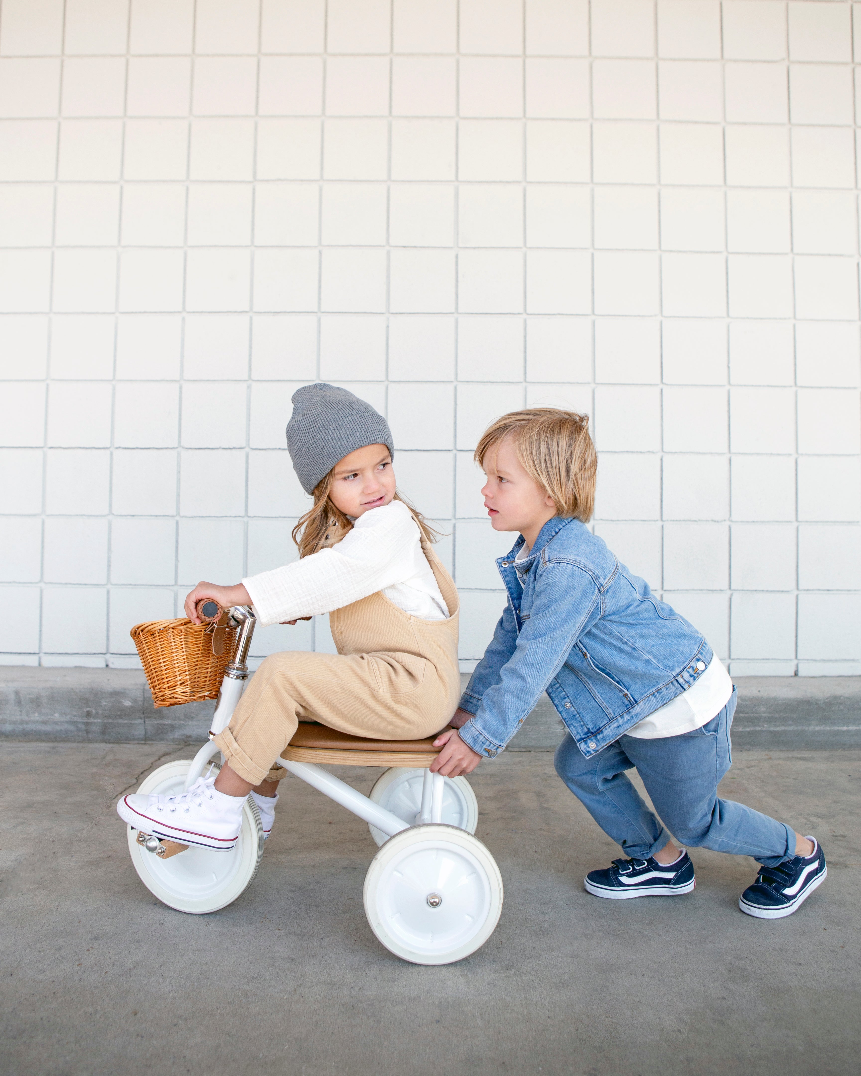 TRIKE VINTAGE BANWOOD - WHITE Tricycle Banwood   