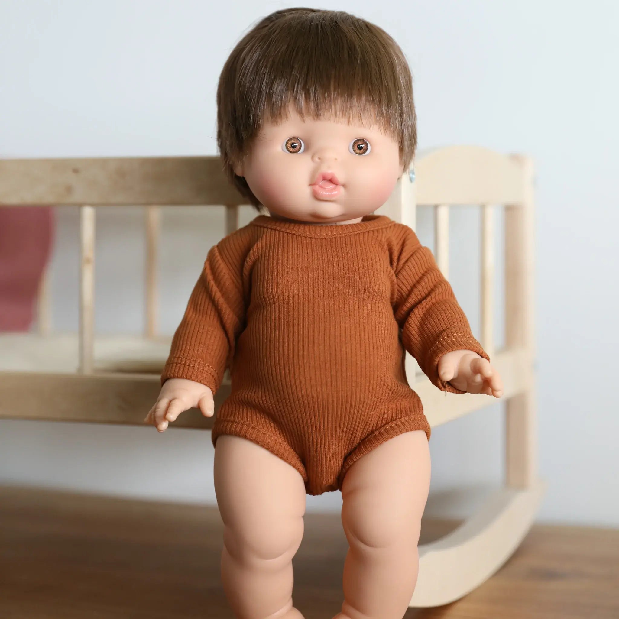 Jules European Boy Baby Doll with Light Brown Eyes  Minikane   