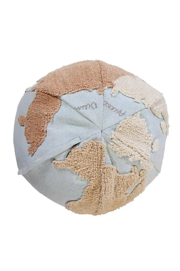 Pouf World Map Lorena Canals