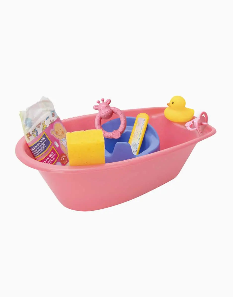 Doll Bath Set with Accessories  Minikane   