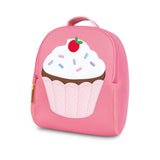 Cupcake Backpack, Pink, Size 3-6Y,Safety Harness, Kids Backpack Preschool Backpack Dabbawalla   