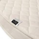 KIMI Baby Bed with Foam Mattress & Top Mattress - Hazelnut  Charlie Crane   