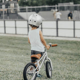 Kid's First Go Balance Bike - Special Edition Chrome Bicycles Banwood   