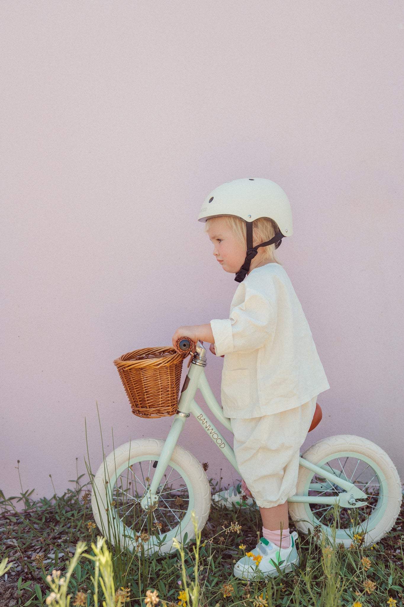 BALANCE BIKE VINTAGE BANWOOD - PALE MINT Bicycles Banwood   