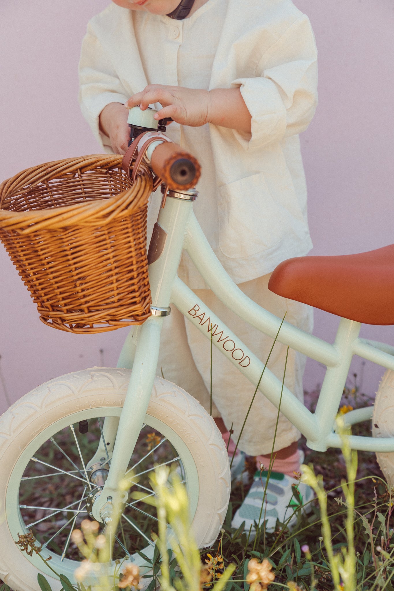 BALANCE BIKE VINTAGE BANWOOD - PALE MINT Bicycles Banwood   