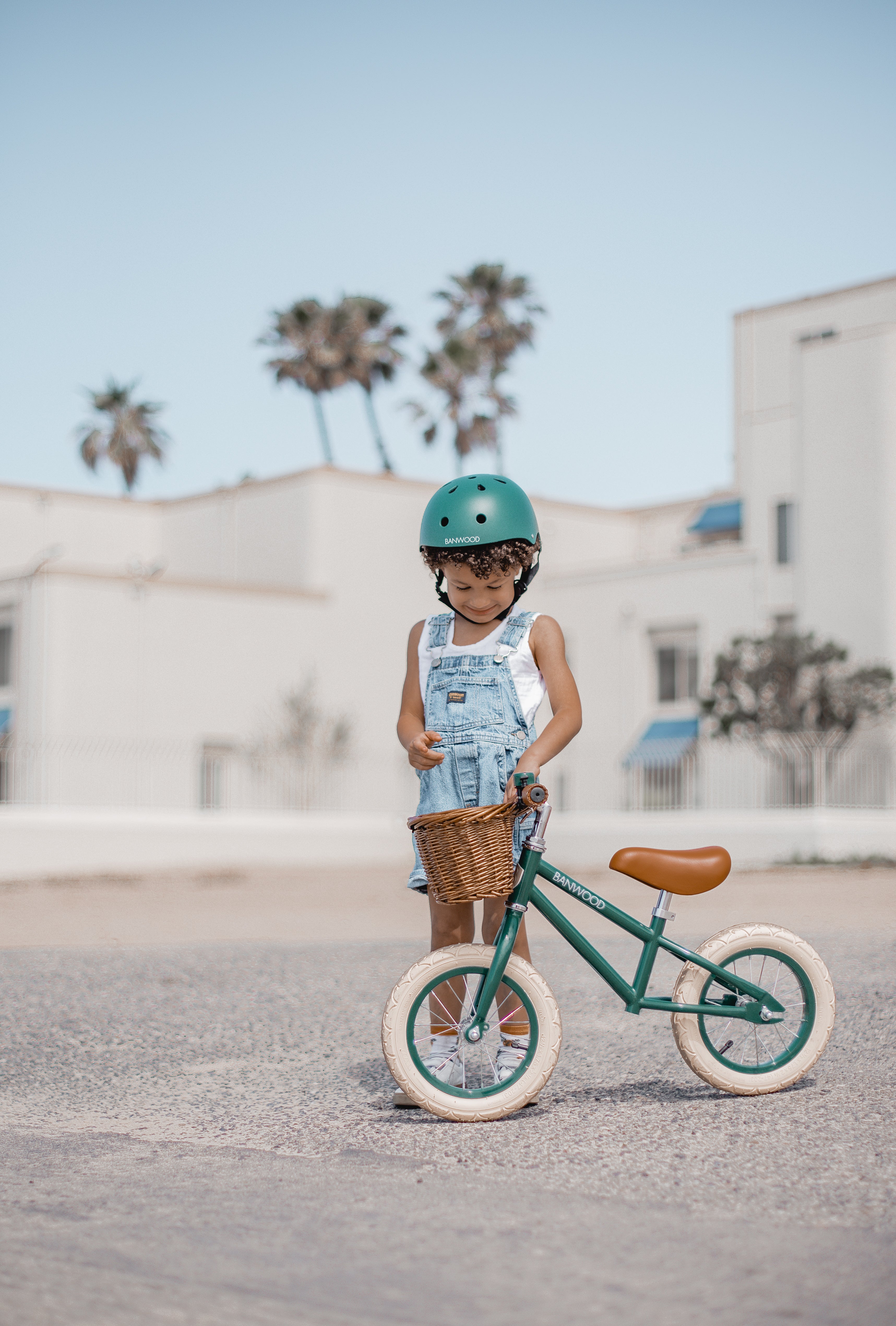 BALANCE BIKE VINTAGE BANWOOD - GREEN  Banwood   