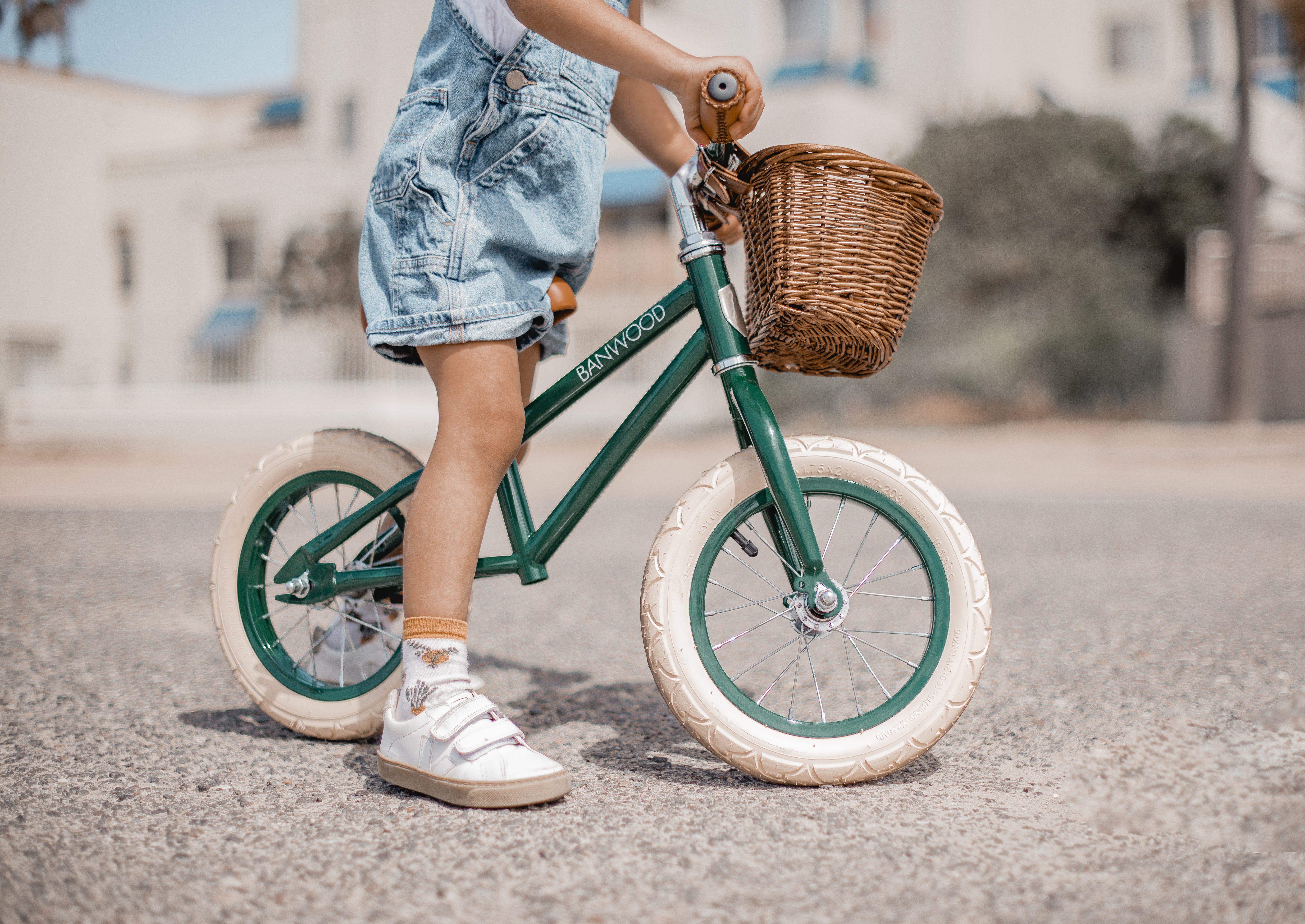 BALANCE BIKE VINTAGE BANWOOD - GREEN  Banwood   