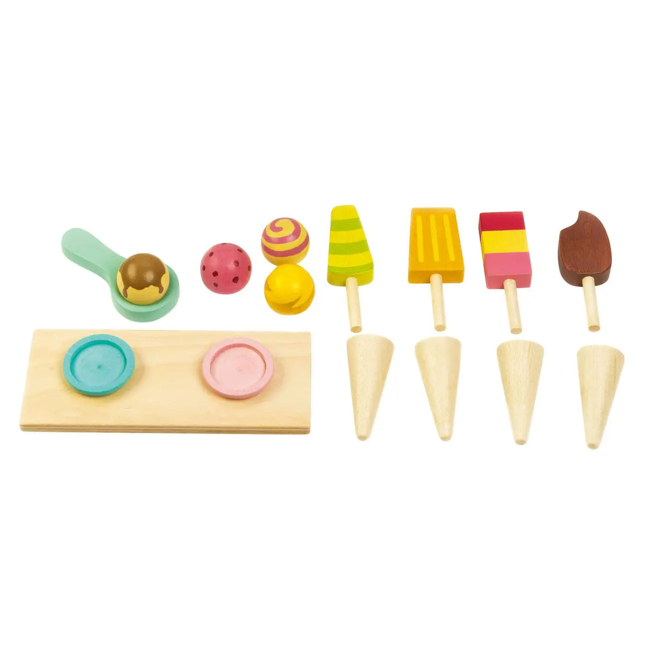 Ice Cream Toy Cart Tender Leaf Toys