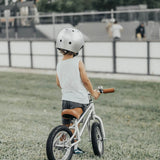 Classic Bicycle Helmet for Kids, Chrome Lightweight Helmet, Bike Safety Gear  Banwood   