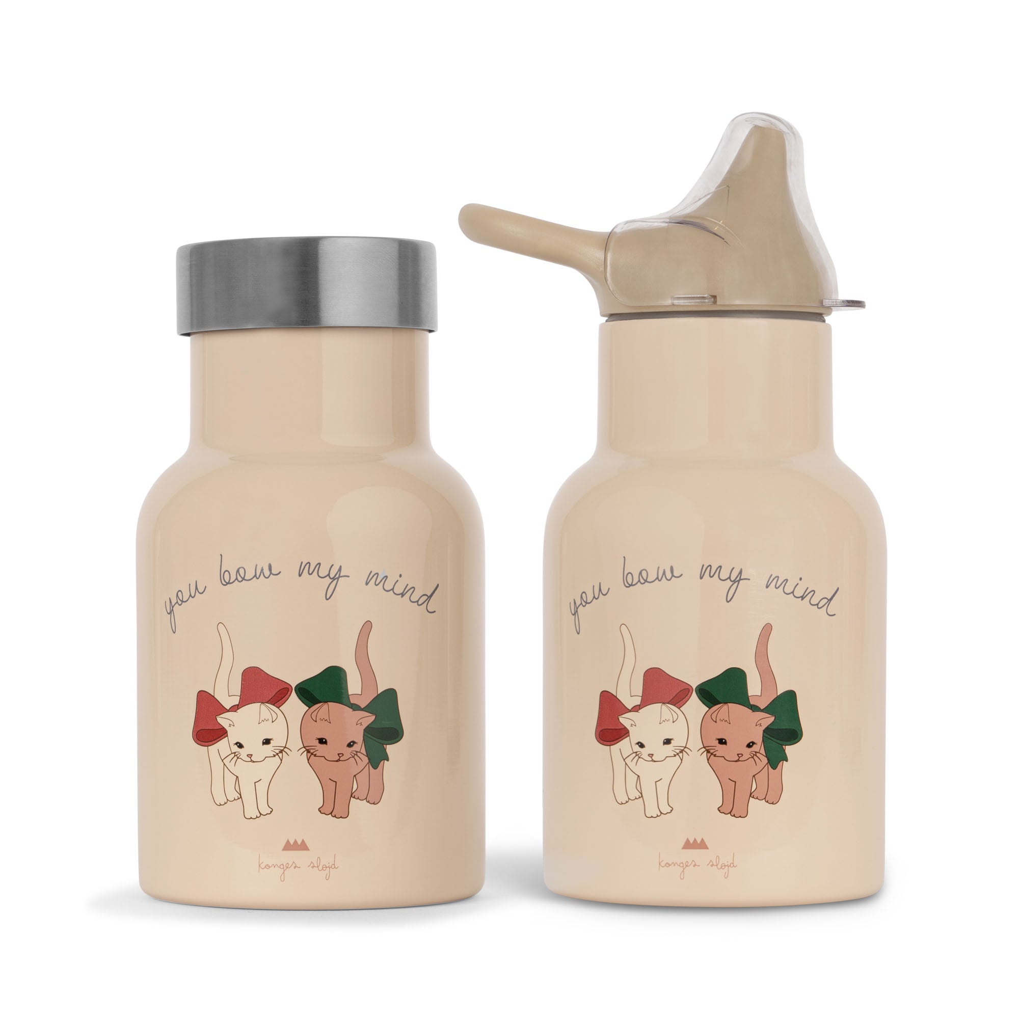 Thermo Bottle Petit  Konges Sløjd Bow Kitty  