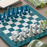 Modern Wooden Chess Board Games Lacquered Chess Printworks   