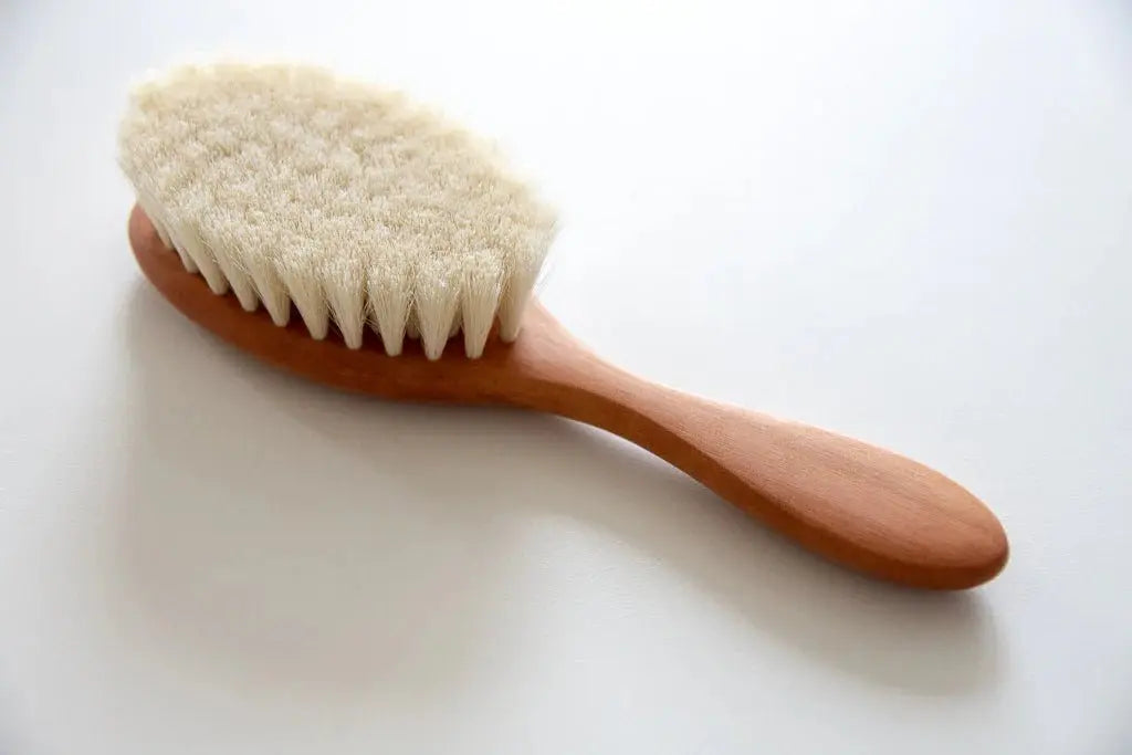 Redecker Baby Brush, Gentle Care for Tiny Tresses, Soft Bristles, Hair Care Accessory  an.nur   