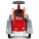 Ride-on Speedster Fireman Toy Car, Durable Firefighter Ride-On, Wooden Ladders  Baghera   