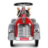 Ride-on Speedster Fireman Toy Car, Durable Firefighter Ride-On, Wooden Ladders  Baghera   
