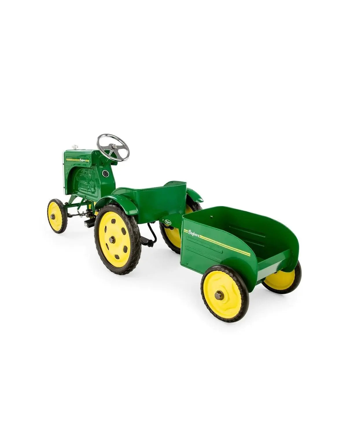 Tractor Ride-on Trailer Only for 1936 Model, 28x21.7x15.7", Heavy-Duty Hauler Attachment  Baghera   