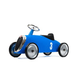 Ride-on Rider Toy Car, Durable Vintage Design, Classic Style, Kids Ride On, Retro Inspired  Baghera Blue  