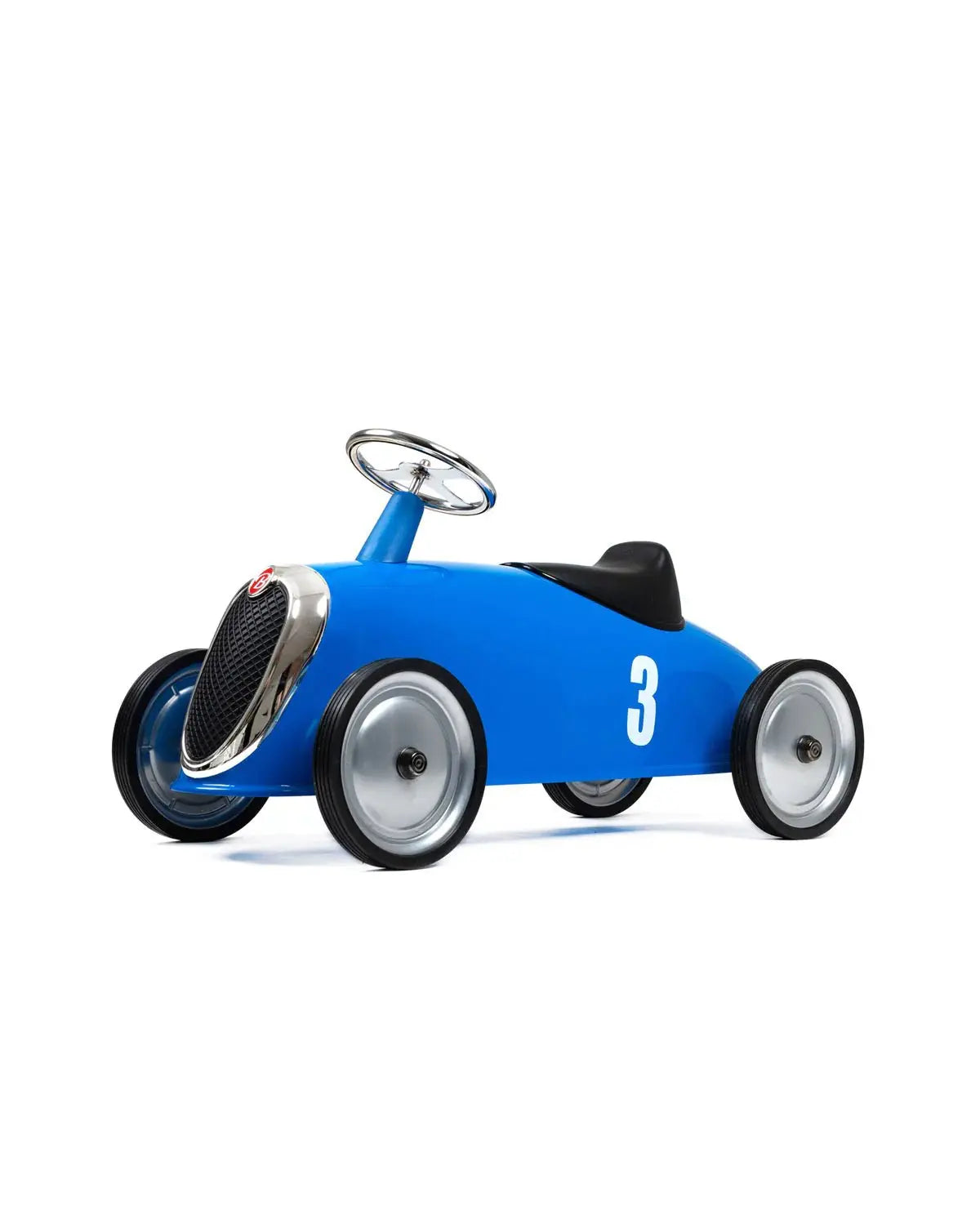 Ride-on Rider Toy Car, Durable Vintage Design, Classic Style, Kids Ride On, Retro Inspired  Baghera Blue  