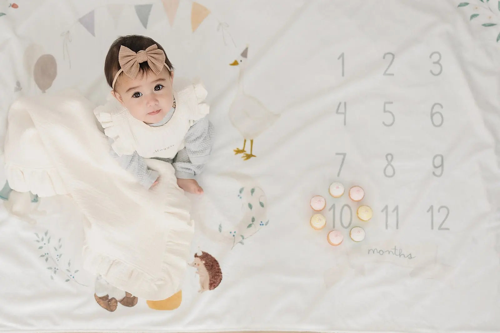 South Korean Milestone Blanket, Capture and Celebrate Milestones, Baby Photo Prop, Baby Shower Gift  Bloomere   