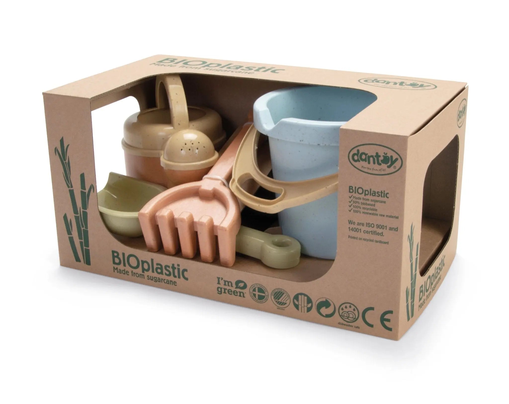 Bioplastic Sand and Garden Set, Hours of Excitement, Outdoor Play  Dantoy   