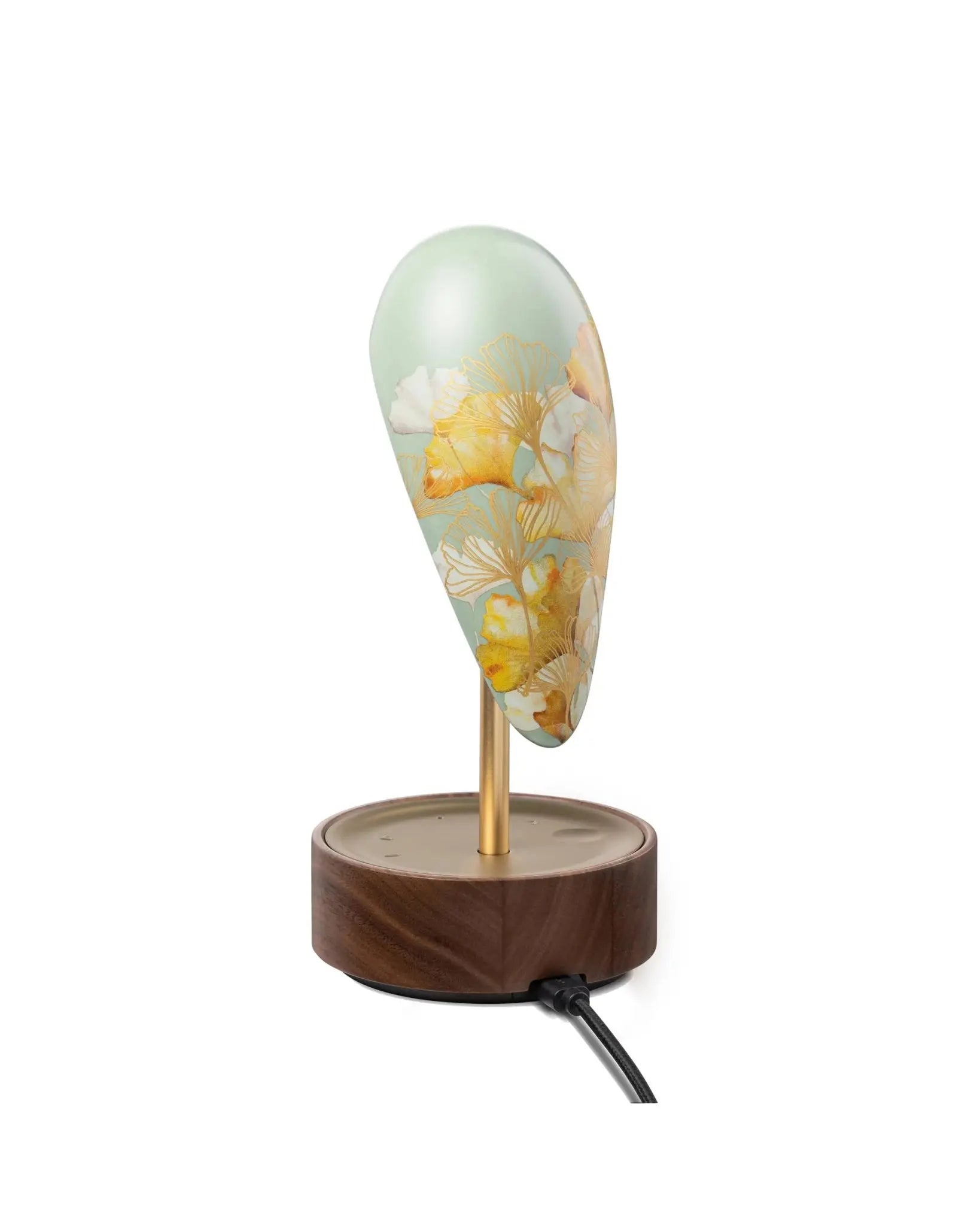 Alarm Clock + Light Chirp - Golden Ginkgo, Nature-inspired Digital Alarm Clock  DAQICONCEPT   