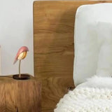 Burnt Brick Desk Lamp with Bird Design, Eye-Catching Bird Lamp  DAQICONCEPT   