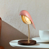 Burnt Brick Desk Lamp with Bird Design, Eye-Catching Bird Lamp  DAQICONCEPT   