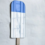 Coastal Mirror Ice Cream Ocean Blue Decor, Dramatic Effect, Beach House  EO Play   