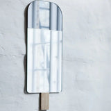 Mirror Ice Cream Smoked Grey Wall Decoration, Hazel Brown Accent, Series Display  EO Play   