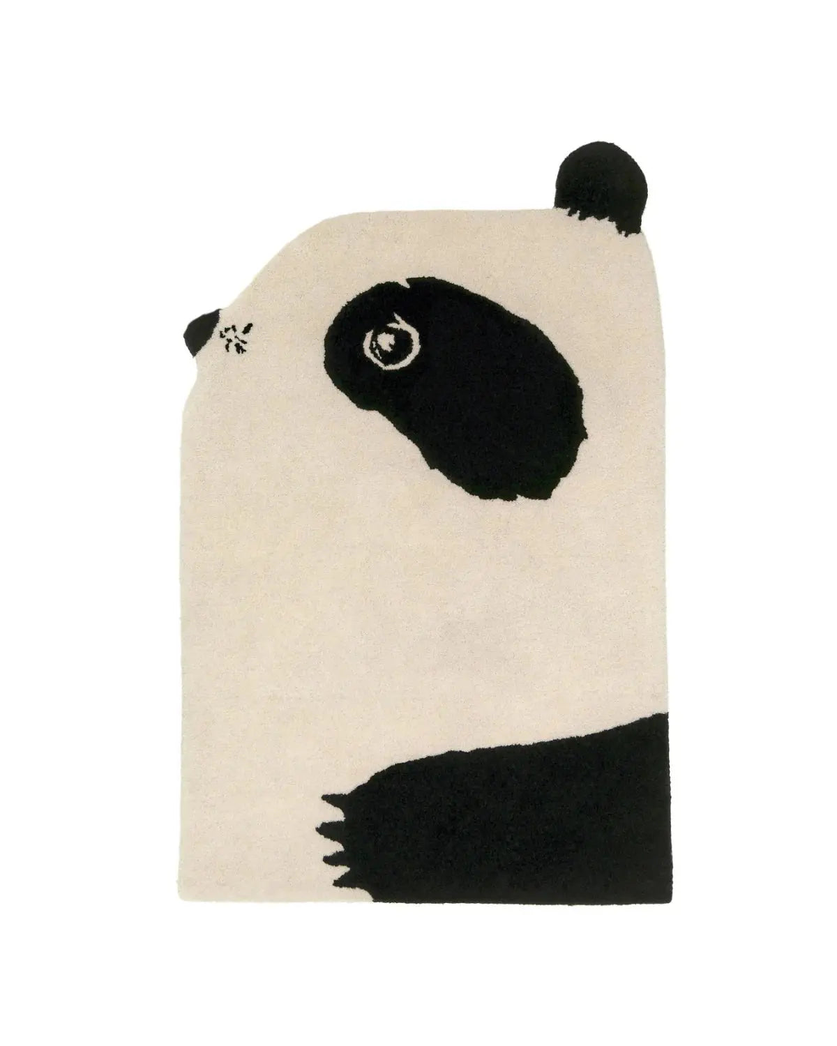 Rug Panda5. Panda Rug, Handmade with Soft Thick Wool, Precise Colors and Details, Unique Home Decor  EO Play   