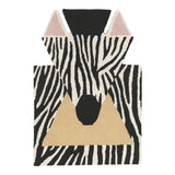 Zebra Area Rug, Handwoven Wool Carpet, Luxurious and Soft, Statement Decor for Living Room  EO Play   